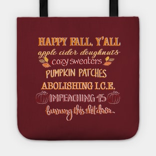 Fall (of the status quo) Tote