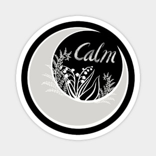 Calm Moon Magnet