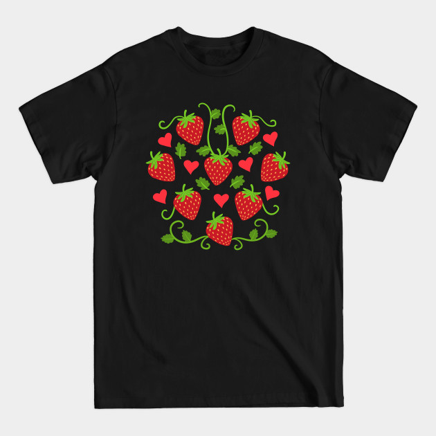 Discover Strawberries Strawberry Fruit - Strawberries - T-Shirt