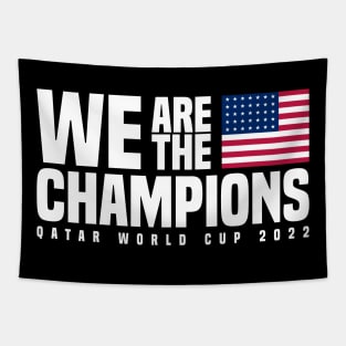 Qatar World Cup Champions 2022 - USA Tapestry