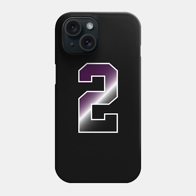 number 2 Phone Case by Eric Okore