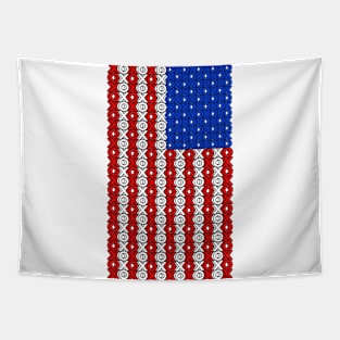 US of XOXO V 3D Tapestry