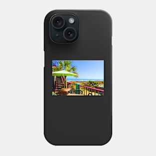 Beach View by Jan Marvin Phone Case