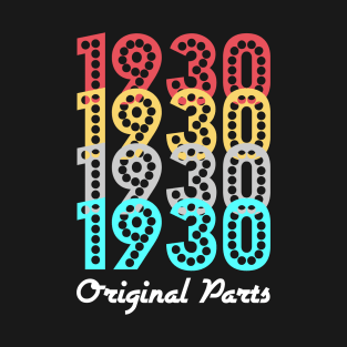 Original Parts 1930 Old Men Women Retro Sunset T-Shirt