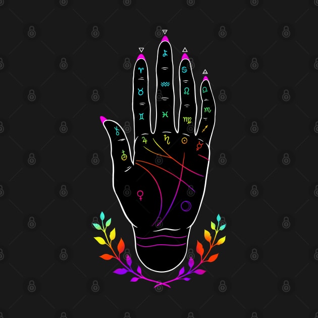 Palmistry hand by OccultOmaStore