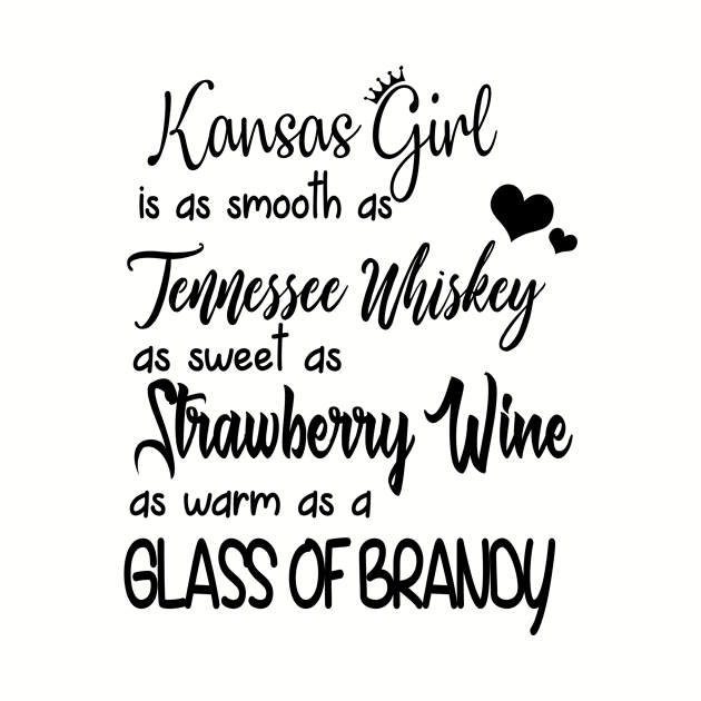 Kansas Girl Is As Sweet As Strawberry Wine by BTTEES