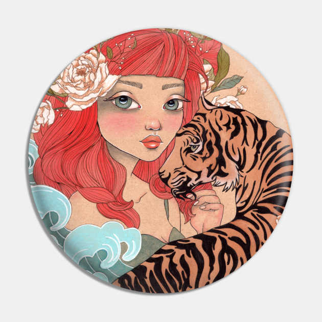 Year of the Tiger Pin by LeaBarozzi