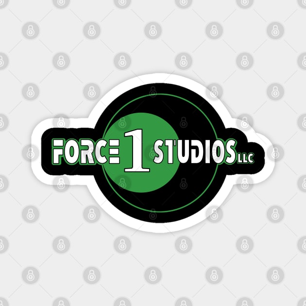 Force 1 Studios LLC Circle Logo Magnet by Force 1 Studios LLC