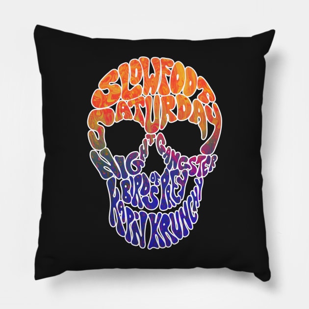 Band Skull Pillow by missyboque