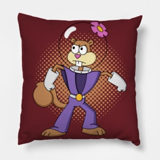 Sandy Cheeks Pillows for Sale TeePublic