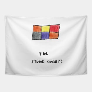 The Stone Smashers Symbol Tapestry