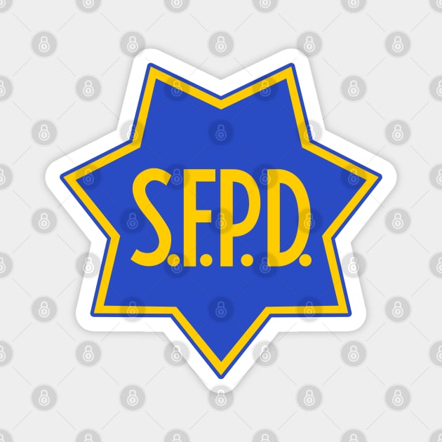 San Francisco Police Department Logo Magnet by Scud"