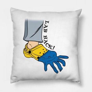 Lab Hack Croc Glove Pillow