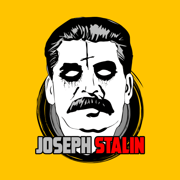 BLACK METAL STALIN by theanomalius_merch