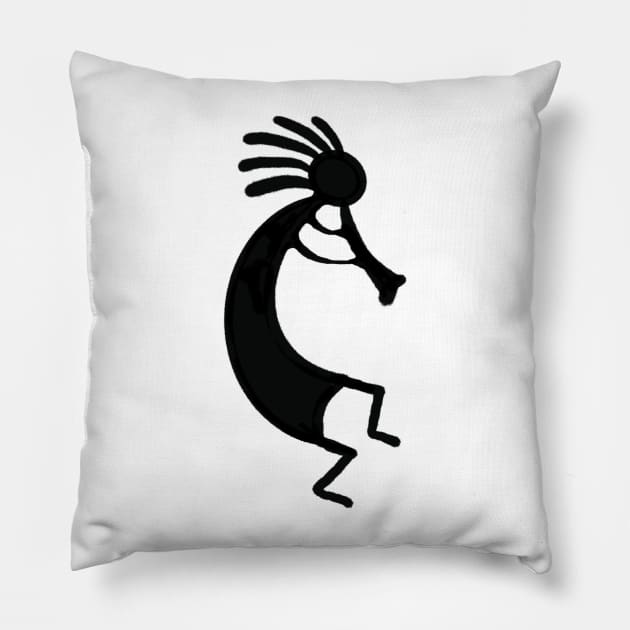 Kokopelli Pillow by WelshDesigns