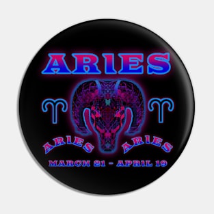 Aries 2a Black Pin