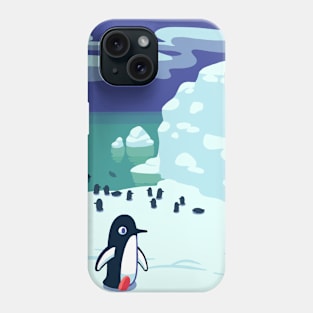 Penguins on Ice Phone Case