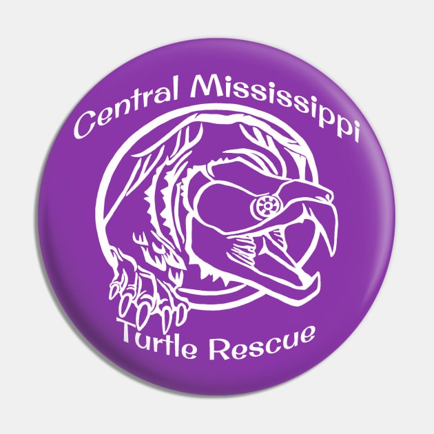 Turtle Rescue - Snapping Turtle Pin by CMTR Store