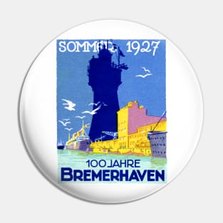 1927 Bremerhaven Germany Pin