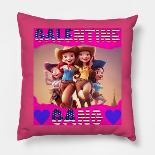 Galantine gang rodeo line dance Pillow