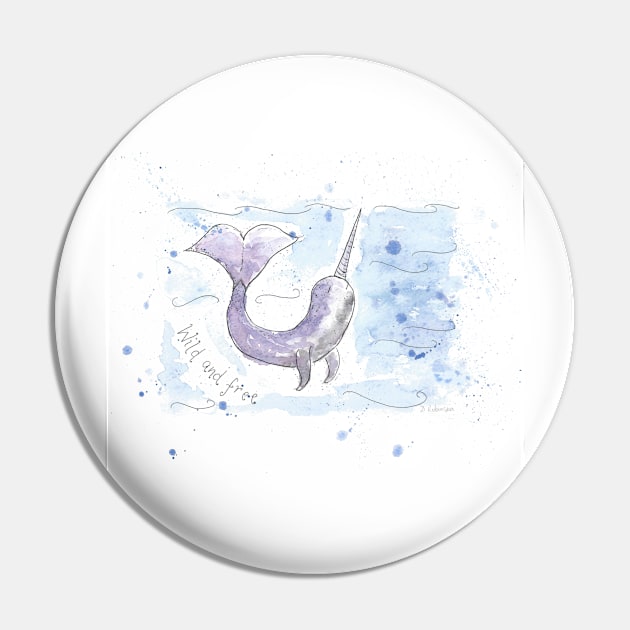 Narwhal illustration Pin by DebTheZeb