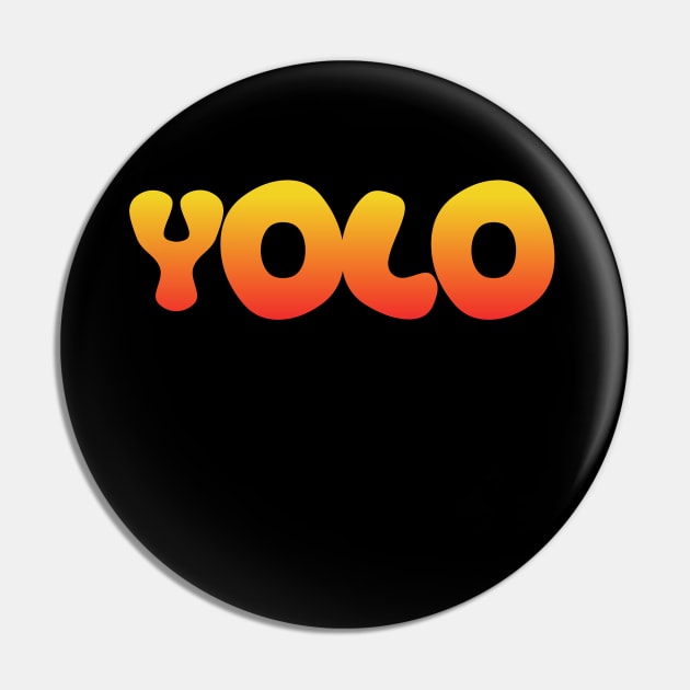 YOLO - James Dean - Light Version Pin by Philly Tees