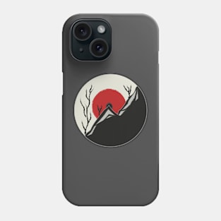 red moon Phone Case