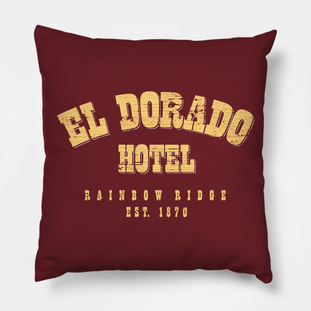 El Dorado Hotel Pillow by Heyday Threads