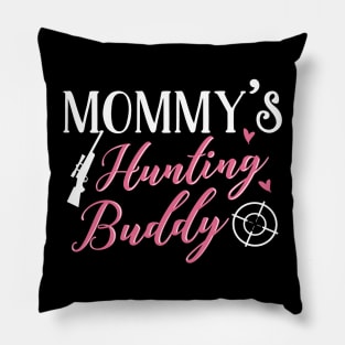 Hunting Mom and Baby Matching T-shirts Gift Pillow