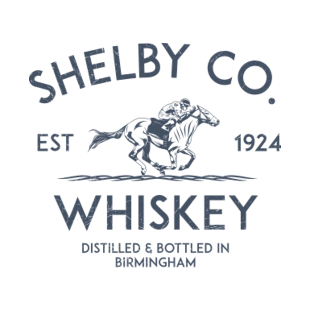 Disover Shelby Co. Whiskey Label - Peaky Blinder - T-Shirt