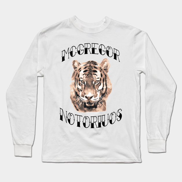 conor mcgregor tiger shirt