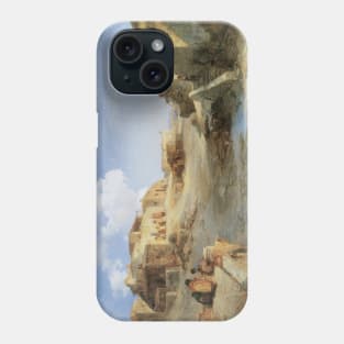 An Indian Pueblo, Laguna, New Mexico by Thomas Moran Phone Case