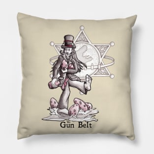 The Gun Belt #2 Pillow