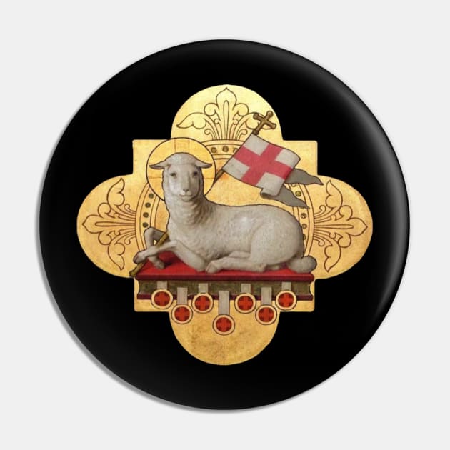 Agnus Dei Pin by SenecaReads