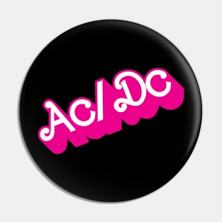 AC/DC x Barbie Pin