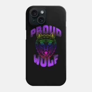 Proud Wolf LGBT Shirt Phone Case