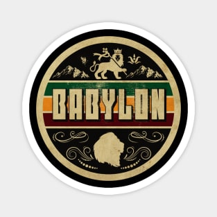 Rasta in Babylon Magnet