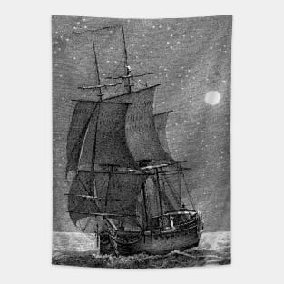 Sailing Boat Tapestry