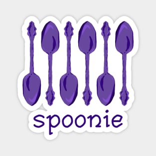 Spoonie (Purple) Magnet