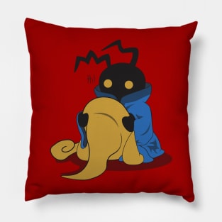 Black Heartless Pillow