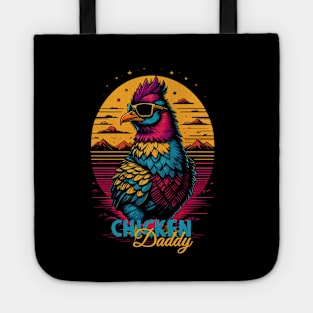 Chicken Daddy Colorful Tote