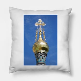 Russian Chapel, Mathildenhöhe, Darmstadt Pillow