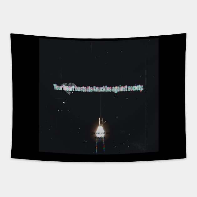 Bust your Knuckles Tapestry by Shadow Clothes