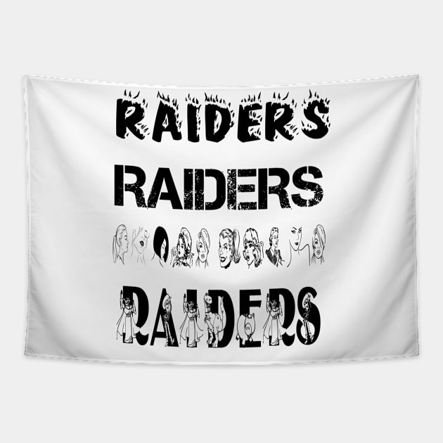 RAIDERS Tapestry by STAR SHOP