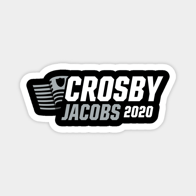 Maxx Crosby Josh Jacobs 2020 Election Raiders Magnet by fatdesigner