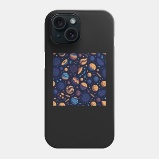 Planets Symphony Patterns Phone Case