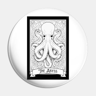 Octopus Tarot Card Pin