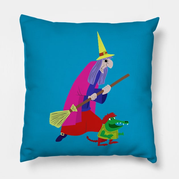 Witch Pillow by ElviaMontemayor