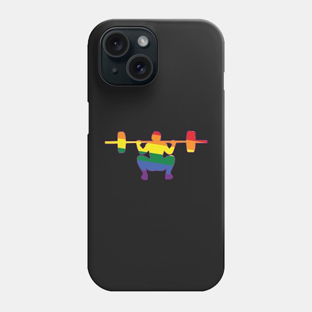 Squats Gay FLAG Phone Case by SusanaDesigns