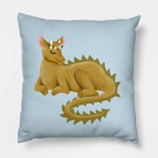 dandelion dragon Pillow